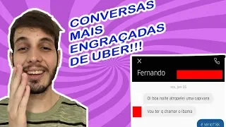 CONVERSAS DE UBER MAIS ENGRAÇADAS!