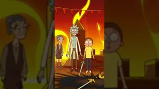 A King with a Penis.Rick and Morty