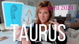 TAURUS : TRUST Your Intuition on THIS | April 2024 Monthly Zodiac Tarot Reading