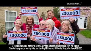 #PPLAdvert - How It Works - July Draws - People's Postcode Lottery