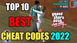 GTA Vice City | Top 10 | Cheat Codes ( New 2022 ) | GTA Vice City Top 10 Cheats | #SHAKEELGTA