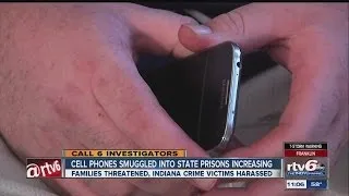 Families, victims targeted by Indiana state prisoners with illegal phones