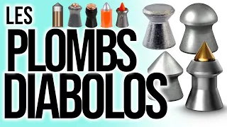 Les plombs diabolos pour armes à air comprimé / airgun ! Leur forme, leurs utilisations...