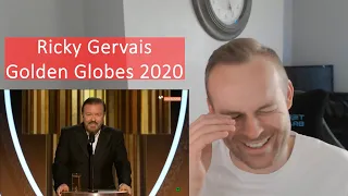 Rob Reacts to... Ricky Gervais – Golden Globes 2020 (Uncensored, HD)