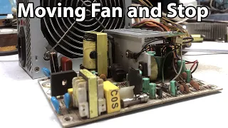 SMPS#4 Moving Fan for Milliseconds and STOP | Cooler Master.