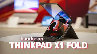 Lenovo Thinkpad X1 Fold im Hands-on: So. Viel. Display.