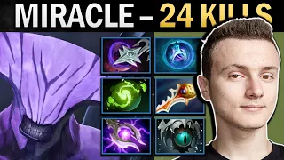 Faceless Void Dota Gameplay Miracle with 24 Kills and Linkens