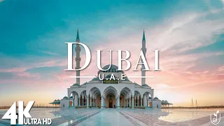 Dubai 4K - Scenic Relaxation Film With Calming Music | Nature Relaxation Film (4K Video Ultra HD)