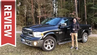 (Dodge) RAM 1500 (5.7L HEMI, 400 PS V8) Laramie Classic im kurzen Test & Review