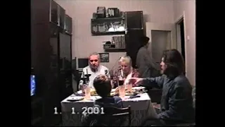 Встречаем новый 2001 год . Выступление В. В. Путина 31.12.2000