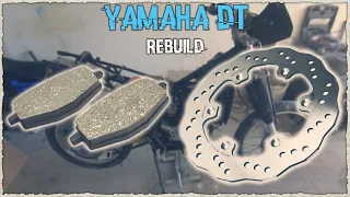 Die Günstigste DT Lebt und Bremst jetzt sogar! | YAMAHA DT 125 Rebuild #03