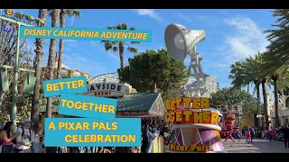 Disney California Adventure Pixar Pals Better Together Parade (FULL parade)