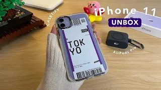 Unboxing iPhone 11 Purple 🍠 + Accessories in 2021 | 📦 แกะกล่อง iPhone 11 สีม่วง 128GB ปี 2021