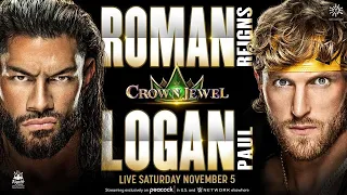 Roman Reigns vs Logan Paul - CROWN JEWEL 2022 FULL MATCH