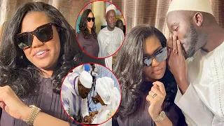 La belle complicité de Ya Awa Dieye et Oustaz Modou Fall au Baptême de sa fille qui fait des…