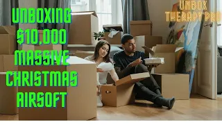 Unboxing_MY BIGGEST AIRSOFT UNBOXING $10,000 Massive Christmas Airsoft Unboxing Pt  1_huge unbox