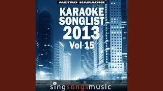 Up in the Air (In the Style of 30 Seconds to Mars) (Karaoke Version)