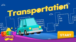 Kids vocabulary - Transportation - Learn English for kids - English educational video