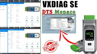Mercedes Benz C6 VXDIAG VCX SE connection check DTS Monaco! Wifi connection in VCI mode!