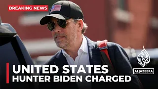 US President Joe Biden’s son Hunter hit with criminal firearms charges