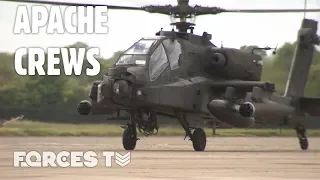 How Apache Helicopter Crews Are Working During Lockdown | Forces TV