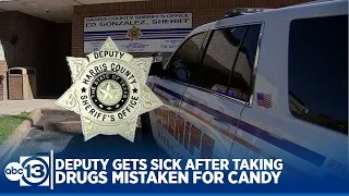 HCSO deputy gets sick after taking drugs he mistook for candy