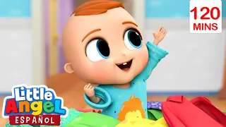 ¡Aprende a Vestirte Solito! | Canciones Infantiles🎵  Para bebes |  Little Angel y sus amigos