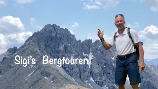 Große Schlenkerspitze 2.827m mit Reichspitze 2.590m -  anspruchsvolle Klettergipfel der Lechtaler