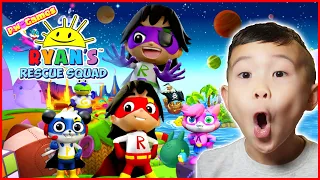 Ryan's Rescue Squad! Kids Gaming with Ryan's World