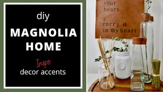 diy MAGNOLIA HOME Joanna Gaines inspired home decor accents