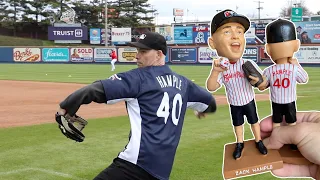 Bobbleheads of ME?! "Zack Hample Day" and VIP treatment with the Reading Fightin Phils