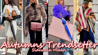 October-End Fashion | Fall Season Newest Trend and Coolest Looks | Streetstyle Milan #fashion
