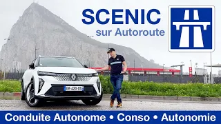 Autonomie Renault Scenic électrique sur AUTOROUTE