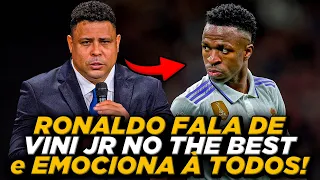 RONALDO FENÔMENO FALA SOBRE VINI JR e o B0IC0TE DO REAL MADRID À FIFA no THE BEST!