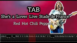 RHCP - She’s a Lover Solo, Live at Stade de France, Paris 2022 - John Frusciante - TAB