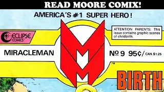 Warning! Childbirth!!! Read Moore Comix, Miracleman Issue 9