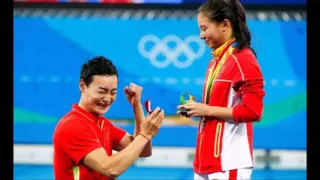 Rio 2016: A marriage proposal at the Olympics medal ceremony