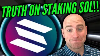 Unlocking the Truth: Solana Staking Rewards Exposed - MAJOR SOLANA CRYPTO NEWS TODAY!