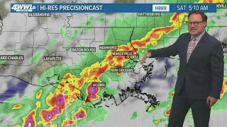 New Orleans Weather: Overnight storms expected Friday into early Saturday