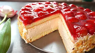 The best cakes with strawberries! So incredibly light and creamy! Simply delicious