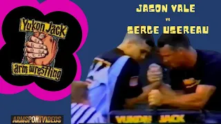 Jason Vale vs Serge Usereau - Yukon Jack Armwrestling
