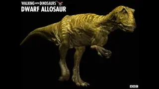 TRILOGY OF LIFE - Walking with Dinosaurs - Polar allosaur / Australovenator