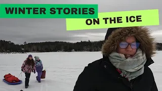 Chilling Tales From The Ice Hut | Ice Fishing Adventures 2024