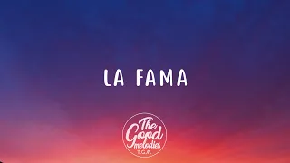 ROSALÍA - LA FAMA ft. The Weeknd (Letra / Lyrics)