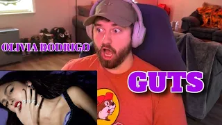 SHE IS GOING OFF | Olivia Rodrigo - GUTS Album Reaction