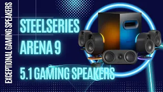 Arena 9 SteelSeries 5.1 Gaming Setup