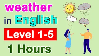 English Conversation Level 1 - 5 | Talking About The Weather