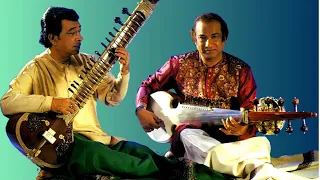 Homage To Our Guru's ~ Ustad Aashish Khan & Pt. Indranil Bhattacharyya ~ Sitar & Sarod Jugalbandi HD