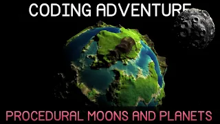 Coding Adventure: Procedural Moons and Planets