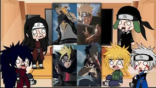 🥀 REANIMATED HOKAGES & MADARA REACT TO BORUTO TIME SKIP & NARUTO UZUMAKI // GACHA CLUB //;